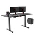 Papírenské zboží - ULTRADESK Herný stôl LEVEL V2, 140x68cm, 72-117cm, elektricky nastaviteľná výška, s XXL p