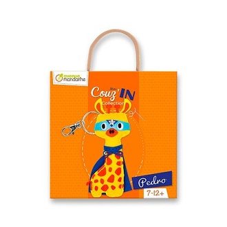 Papírenské zboží - Kreativní sada Avenue Mandarine Přívěšek k ušití - žirafa Pedro