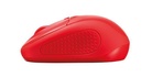 Papírenské zboží - Myš Primo, červená, bezdrôtová, optická, malá veľkosť, TRUST