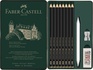 Papírenské zboží - Grafitová ceruzka Pitt Graphite Matt, plechová k Faber-Castell 115220