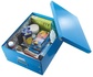 Papírenské zboží - Velká univerzální krabice Leitz Click & Store, Modrá