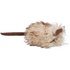 Papírenské zboží - Myška chlpatá s catnipom, 9 cm, šedá/béžová