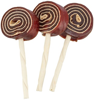 Papírenské zboží - PREMIO Lolly, lízátko s kachnou a treska,  11 cm/ 80 g