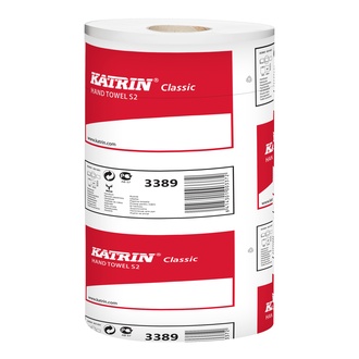 Papírenské zboží - Papírový ručník v roli Katrin Classic S2 2-vrstvý 20cm x 60m (průměr 14 cm) [1 ks]