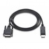 Papírenské zboží - Kábel DisplayPort M-DVI (24+1) M, 2m, čierna