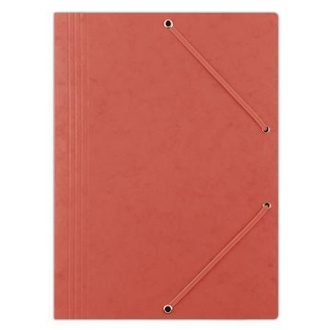 Papírenské zboží - Desky s gumičkou "Premium", červené, prešpánové, A4, DONAU