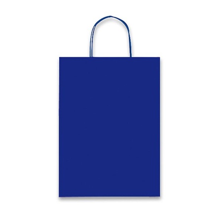 Papírenské zboží - Dárková taška Allegra Light tmavě modrá, L