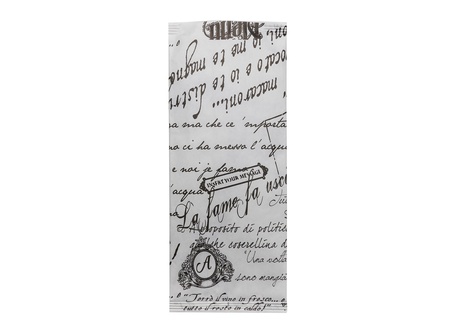 Papírenské zboží - Kapsička na příbory Vintage s bílým ubrouskem [125 ks]