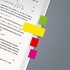 Papírenské zboží - Značkovacie prúžky, 5x40 lístkov, 20x50 mm, SIGEL Neon, mix farieb