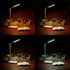 Papírenské zboží - Stolná LED lampa s bezdrôtovým nabíjaním, stmievateľná, čierna, 5V/9V, micro USB, USB výstu