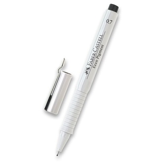 Papírenské zboží - Popisovač Faber-Castell Ecco Pigment - černý 0,7 mm