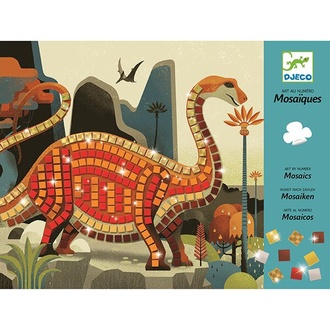 Papírenské zboží - Mozaika Djeco - Dinosauři