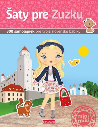 Papírenské zboží - Šaty pre ZUZKU – Kniha samolepiek