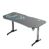 Papírenské zboží - ULTRADESK Herný stôl FRAG XXL BLUE, 160 x 75 cm, 75 cm, držiak nápojov a slúchadiel, stojan BEAM, s celoplošnou XXL podložkou pod 
