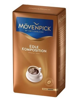 Papírenské zboží - Káva "Edle Komposition", pražená, mletá, 500 g, MÖVENPICK