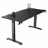 Papírenské zboží - ULTRADESK Herný stôl MOMENTUM - Black, 152,5x70 cm, 75,5 cm, s XXL podložkou pod myš, držiak slúchadiel, nápojov, mobila