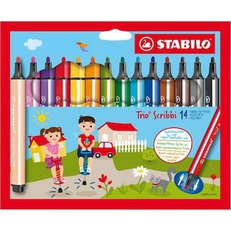Papírenské zboží - STABILO Trio Scribbi 14 ksu