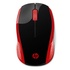 Papírenské zboží - HP Myš 200 Red, 1000DPI, 2.4 [GHz], optická, 3tl., bezdrôtová, červená, 2 ks AAA, MacOS X 10.x,Google Chrome OS, MS Windows 7 a vý
