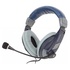 Papírenské zboží - Defender Gryphon 750, slúchadlá s mikrofónom, ovládanie hlasitosti, modrá, uzatvorené, 2x 3.5 mm jack