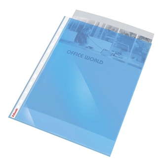 Papírenské zboží - Plastové kapsy Esselte Standard A4, GC, 55 mic, sáček 10, modrá