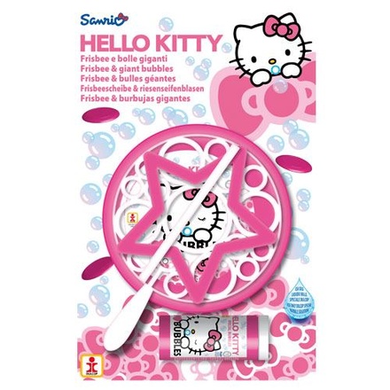Papírenské zboží - Bublifuk Dulcop Hello Kitty s příslušenstvím a frisbee