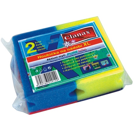 Papírenské zboží - Clanax Houba frézovaná na nádobí XL 2 kusy