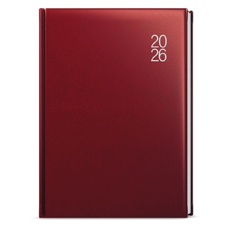 Papírenské zboží - Denní diář - Adam - Balacron - B6 - bordó