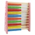 Papírenské zboží - Multifunkčná tabuľa s počítadlom 25x30x9 cm - drevená 3v1- mix 2 farieb