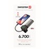 Papírenské zboží - SWISSTEN, 2in1 Apple watch MFI Power Bank, Li-Pol, 5V, nabíjanie mobilných telefónov, apple watch, 22013980, 6700mAh, šedý