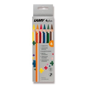 Papírenské zboží - Pastelky Lamy 4plus 6 barev