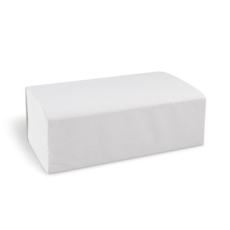 Papírenské zboží - Papírový ručník skládaný Z, 2vrstvý bílý 20,6 x 24 cm [3750 ks]