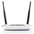 Papírenské zboží - TP-LINK router TL-WR841N 2.4GHz, extender, prístupový bod, IPv6, 300Mbps, externá pevná anténa, 802.11n, sieť pre hostí, WISP