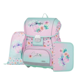 Papírenské zboží - Školní set 3ks PREMIUM Flowers