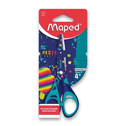 Papírenské zboží - Nůžky Maped Pixel Party 13 cm