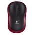 Papírenské zboží - Logitech Myš M185, 1000DPI, 2.4 [GHz], optická, 3tl., bezdrôtová, červená, 1 ks AA