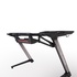 Papírenské zboží - ULTRADESK Herný stôl RACER, 120X64 cm, 77 cm, RGB podsvietenie, so 4 XXL podložkami pod myš, s 2 hákmi pre slúchadlá