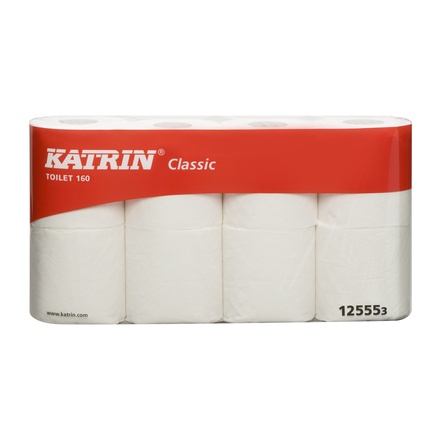 Papírenské zboží - Toaletní papír KATRIN CLASSIC Toilet 160 3-vrstvý [16 ks]