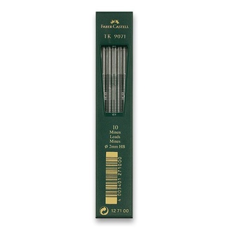 Papírenské zboží - Grafitové tuhy Faber-Castell TK 9071 2 mm,tvrdost HB