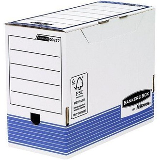 Papírenské zboží - Archivační krabice "BANKERS BOX® SYSTEM by FELLOWES®", modrá, 150 mm, FELLOWES
