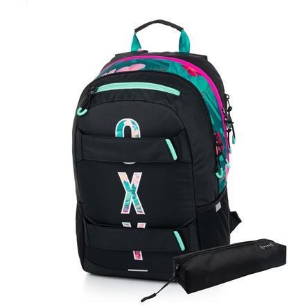Papírenské zboží - Studentský batoh + etue OXY Sport Tropic