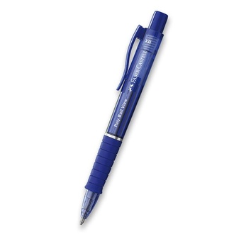 Papírenské zboží - Kuličkové pero Faber-Castell Poly Ball View XB,modrá