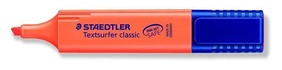 Papírenské zboží - Zvýrazňovač Textsurfer classic 364, oranžová, 1-5mm, STAEDTLER