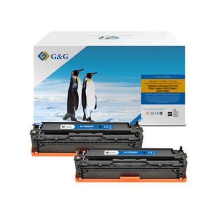 Papírenské zboží - G&G kompatibilní toner s CB540A, black, NT-PH540UBK, pro HP Color Laserjet CP1210/CP1215/