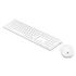 Papírenské zboží - HP Pavilion Wireless Keyboard and Mouse 800 (White), sada klávesnice SK, 2.4 [GHz], bezdrôtová, biela