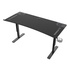 Papírenské zboží - ULTRADESK Herný stôl Ultradesk CRUISER BLACK, 160x70 cm, 66-82 cm, držiak slúchadiel, 3 otvory pre káble, výškovo nastaviteľný, s 