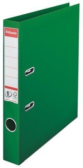 Papírenské zboží - Pákový pořadač "Standard", ochranné spodní kování, zelená, 50 mm, A4, PP, ESSELTE