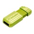 Papírenské zboží - Verbatim USB flash disk, 2.0, 32GB, Store,N,Go PinStripe, zelený, 49958, pre archiváciu da