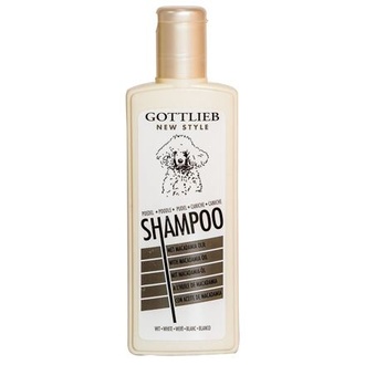 Papírenské zboží - Gottlieb Pudel šampon 300ml-pro bílé pudly s makadam. olejem 
