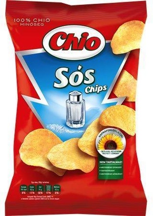 Papírenské zboží - Chipsy, 75 g, CHIO, solené