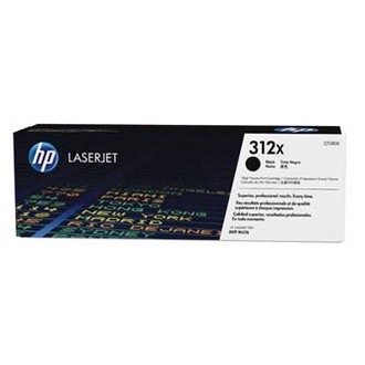 Papírenské zboží - HP originální toner CF380X, black, 4400str., HP 312X, HP Color LaserJet Pro MFP M476dn, M